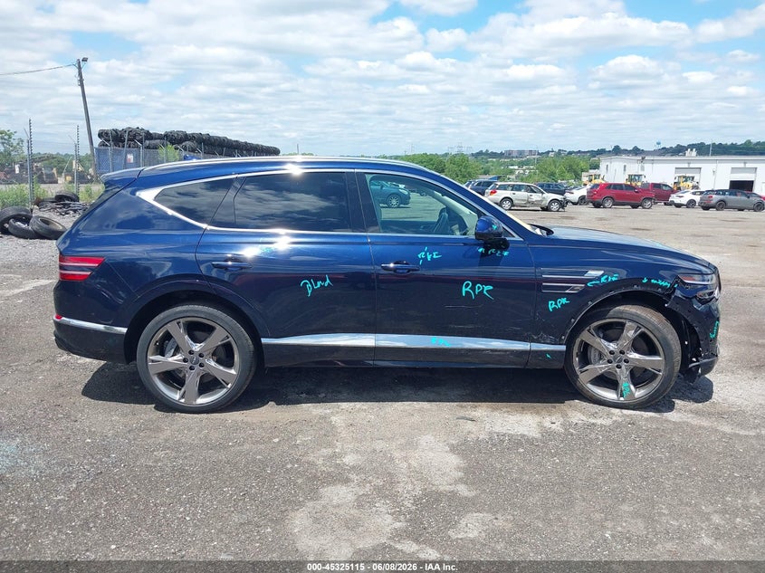 2023 Genesis Gv80 2.5T Awd VIN: KMUHBDSB5PU105569 Lot: 45325115