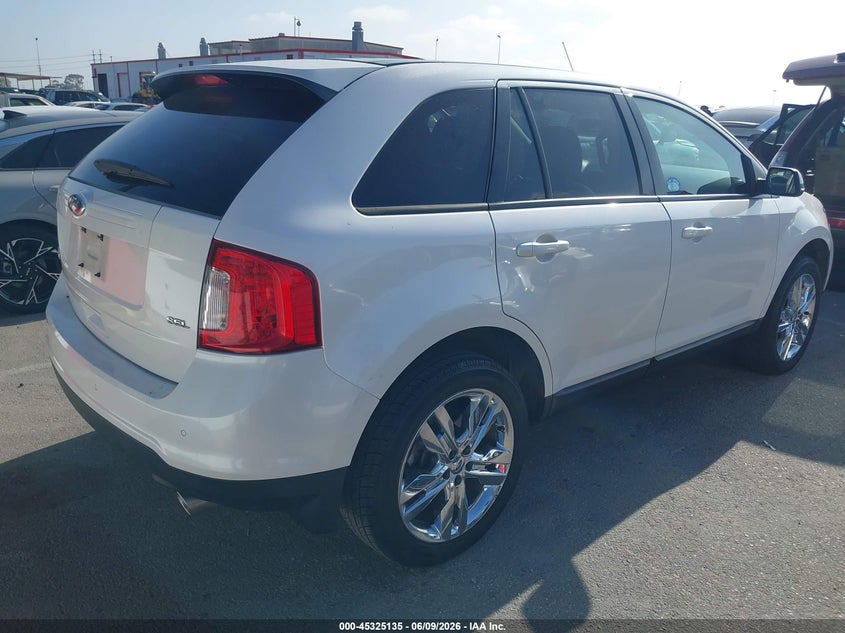Vin: 2fmdk3jc1ebb65515, lot: 45823068, ford edge sel 20144
