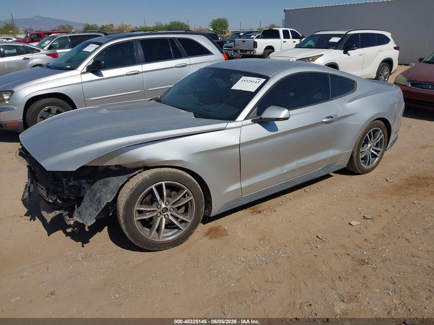Vin: 1fa6p8th0h5307209, lot: 45823078, ford mustang ecoboost 20172