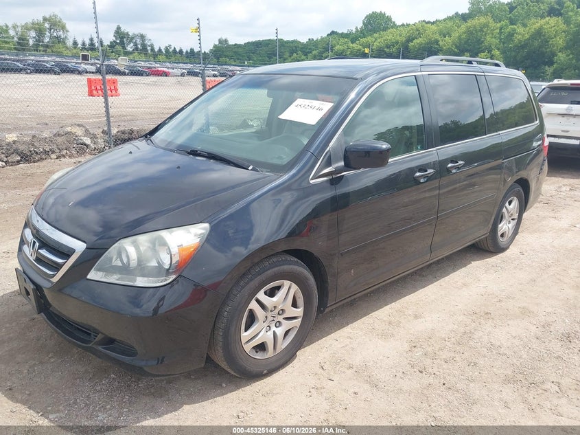 2007 Honda Odyssey Ex-L 5FNRL38697B128726 photo 1
