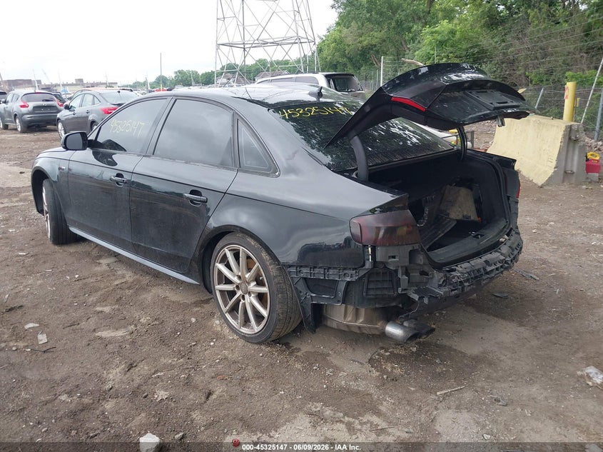 Vin: waubfafl4fn041710, lot: 45823080, audi a4 2.0t premium 20153