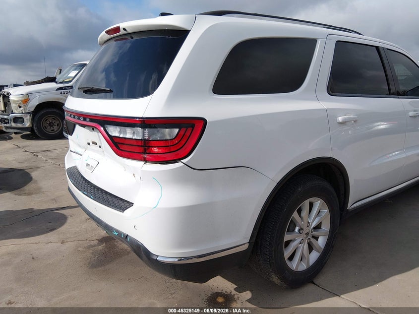 2020 Dodge Durango Sxt Plus Rwd VIN: 1C4RDHAG9LC376754 Lot: 45325149