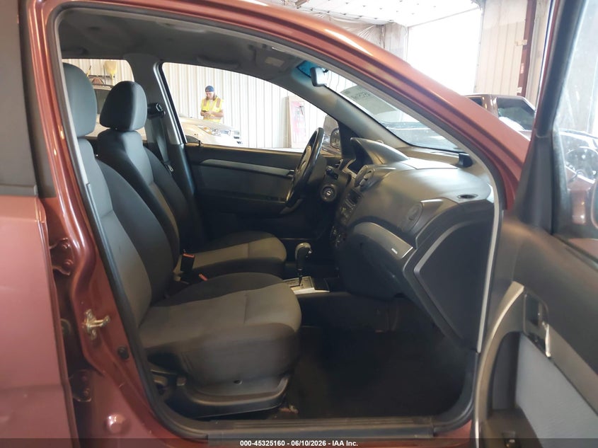 2011 CHEVROLET AVEO HATCHBACK 1.6L I-4 DOHC, VVT, 108HP