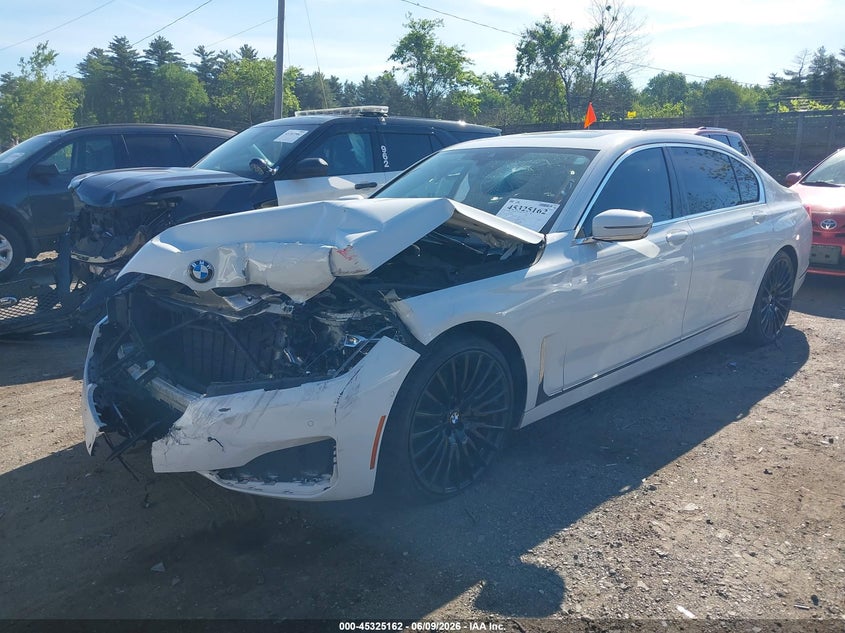 Vin: wba7t2c04lce26578, lot: 45823095, bmw 740i 20202
