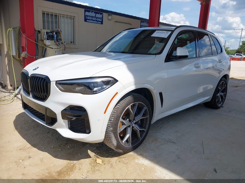 Vin: 5uxju4c00p9p83191, lot: 45823106, bmw x5 m50i 20232
