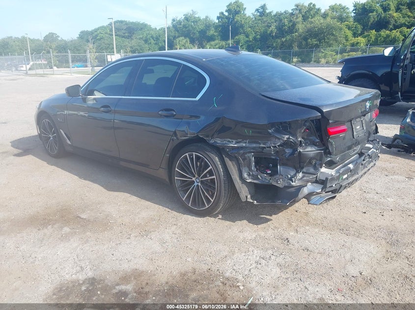 Vin: wba13ag08ncj34524, lot: 45823112, bmw 530e 20223