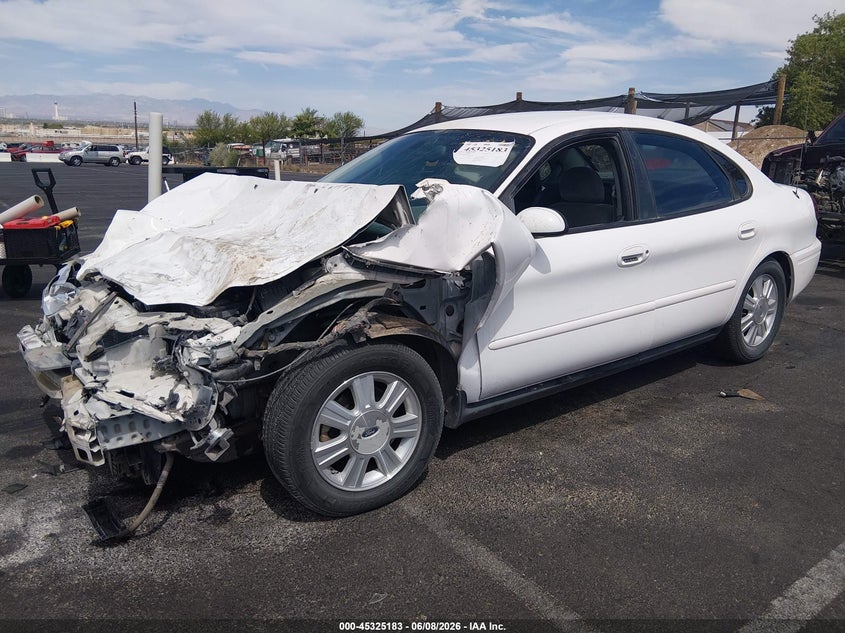 2005 FORD TAURUS SEDAN 3.0L V-6 DOHC, 201HP