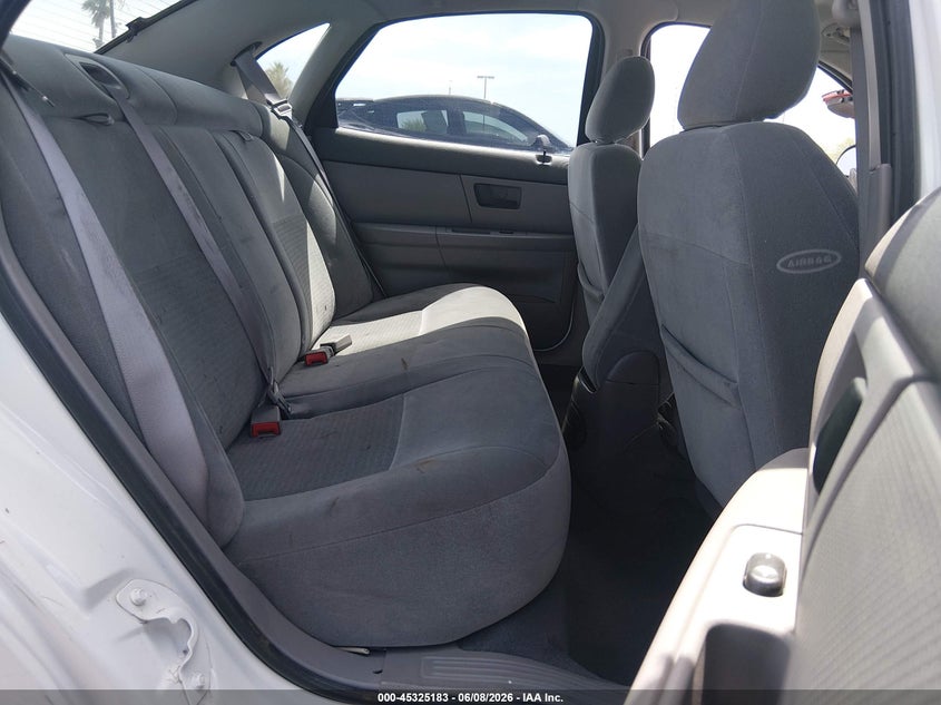 2005 FORD TAURUS SEDAN 3.0L V-6 DOHC, 201HP