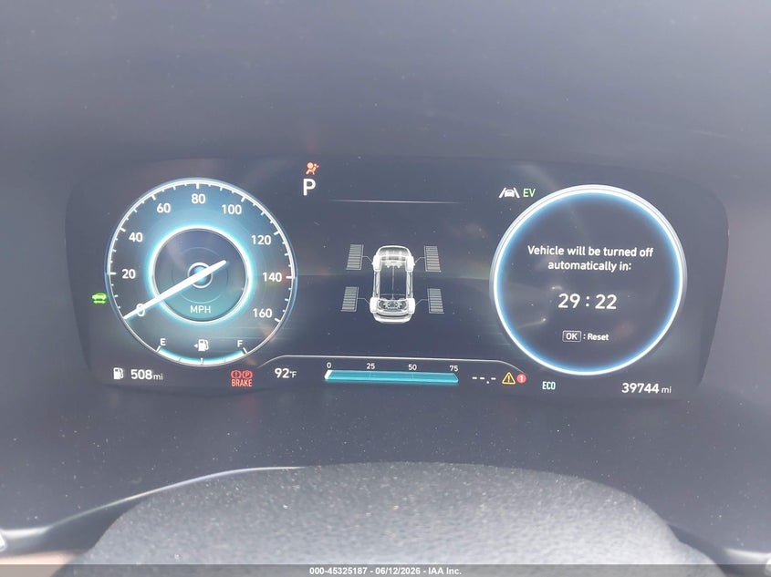 VIN 5NMS2DA14PH011109 2023 HYUNDAI SANTA FE HYBRID BLUE