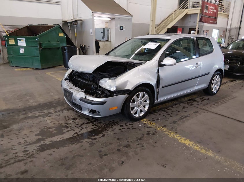 2009 VOLKSWAGEN RABBIT auction photo 2