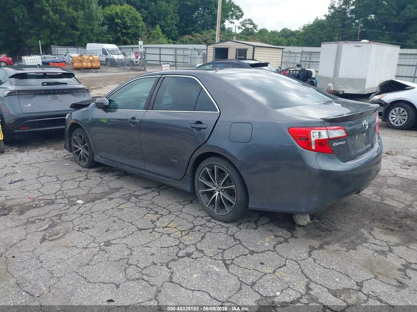 2012 TOYOTA CAMRY auction photo 3