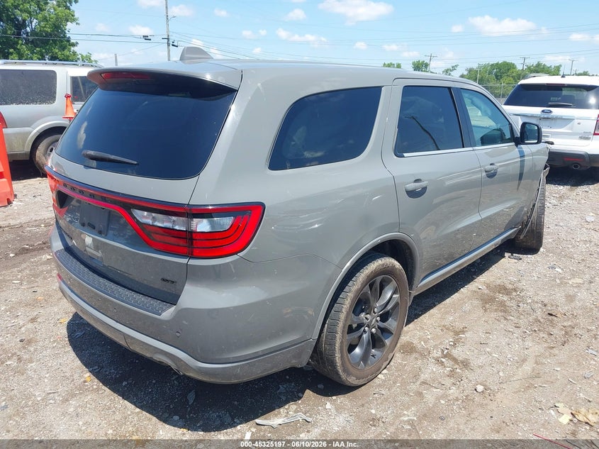 Vin: 1c4rdhdgxmc715907, lot: 45823130, dodge durango gt rwd 20214