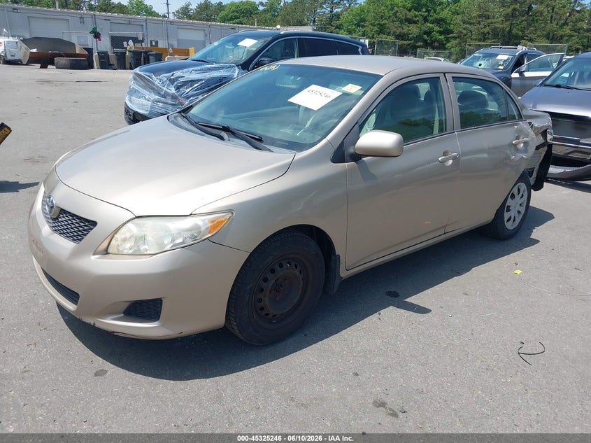 2009 Toyota Corolla Le 2T1BU40E69C114944 photo 1