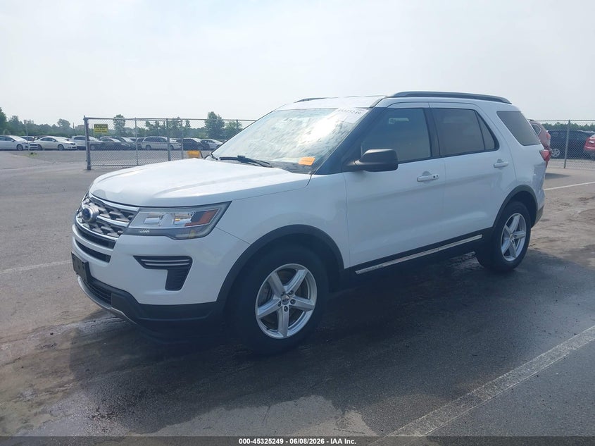Vin: 1fm5k7dh0jga76296, lot: 45823182, ford explorer xlt 20182