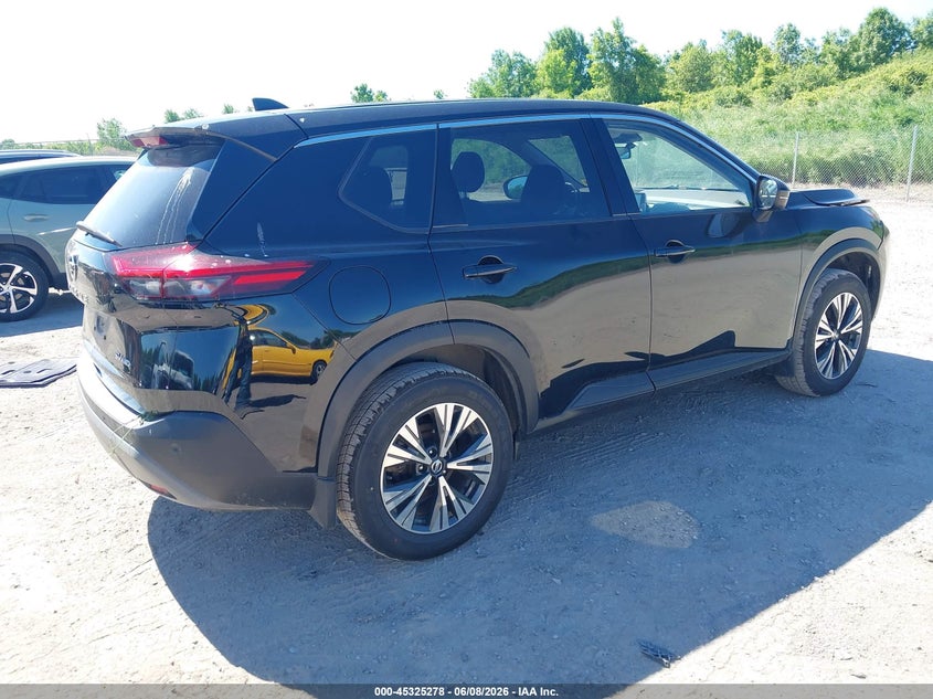 Vin: jn8at3bb9mw227318, lot: 45823211, nissan rogue sv intelligent awd 20214