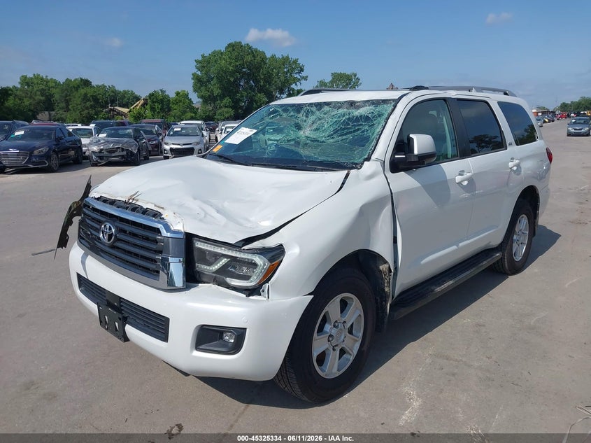 Vin: 5tday5b14ns188879, lot: 45823267, toyota sequoia sr5 20222