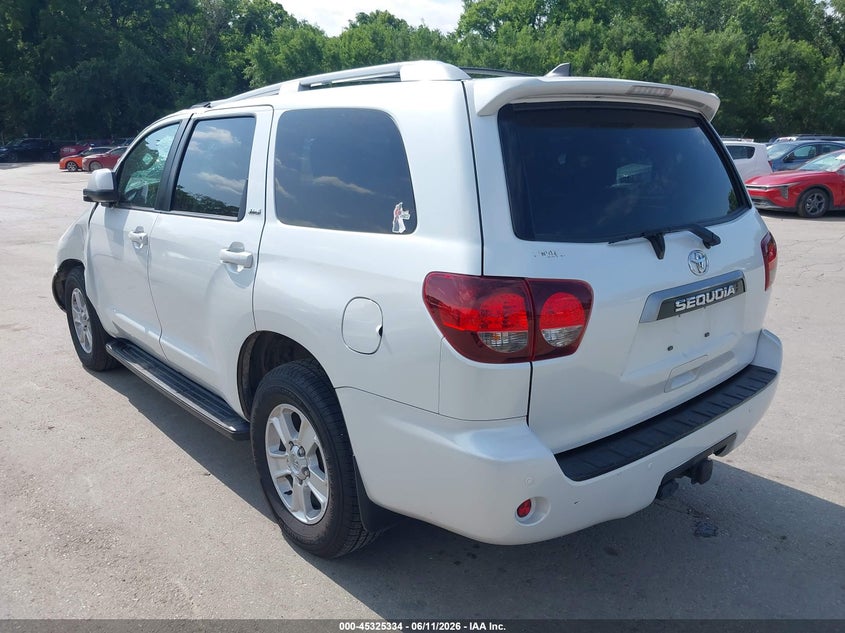 Vin: 5tday5b14ns188879, lot: 45823267, toyota sequoia sr5 20223