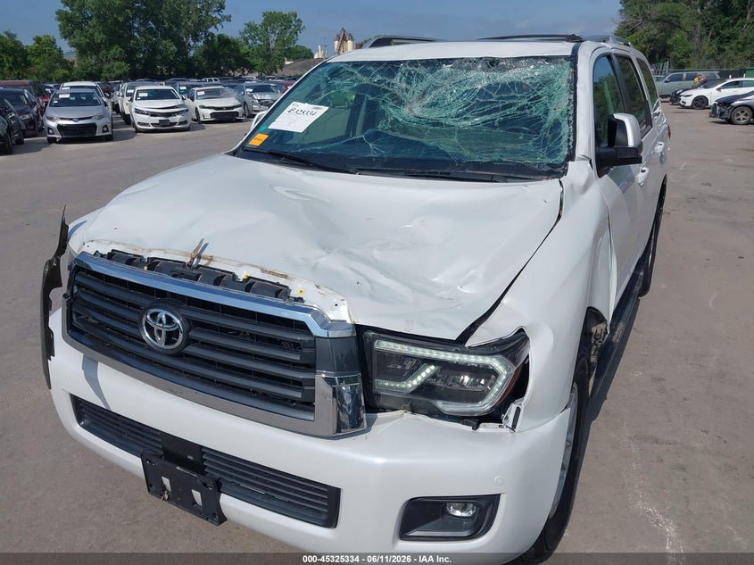 2022 Toyota Sequoia Sr5 VIN: 5TDAY5B14NS188879 Lot: 45325334