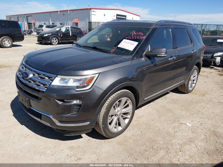 Vin: 1fm5k8f82kgb12512, lot: 45823274, ford explorer limited 20192