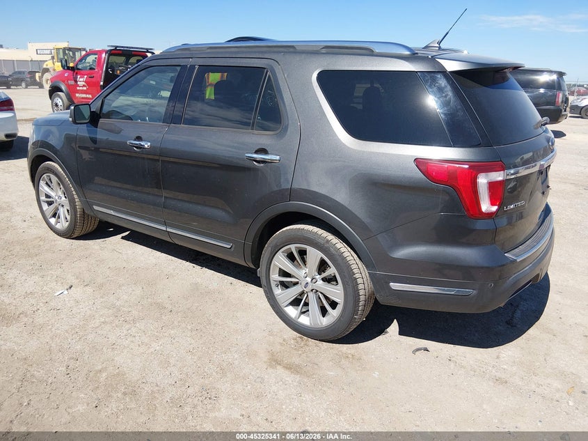 Vin: 1fm5k8f82kgb12512, lot: 45823274, ford explorer limited 20193