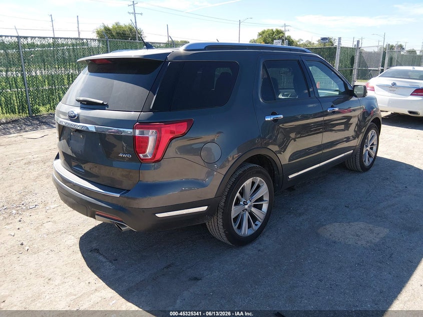 Vin: 1fm5k8f82kgb12512, lot: 45823274, ford explorer limited 20194