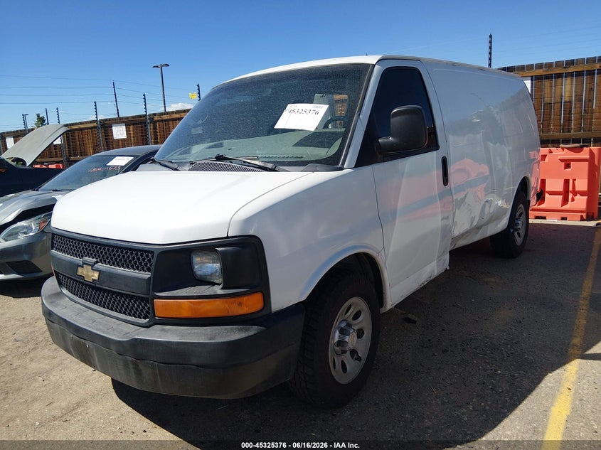 Vin: 1gcuhad43a1124675, lot: 45823309, chevrolet express 1500 work van 20102