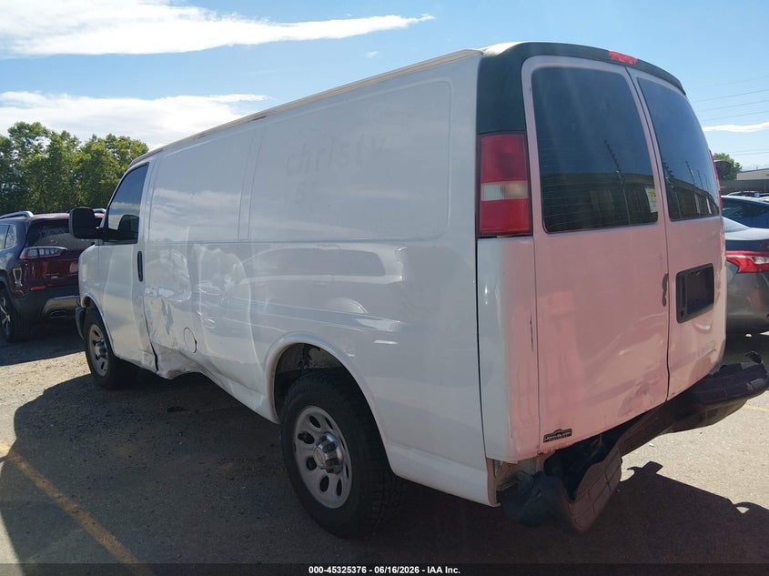 Vin: 1gcuhad43a1124675, lot: 45823309, chevrolet express 1500 work van 20103