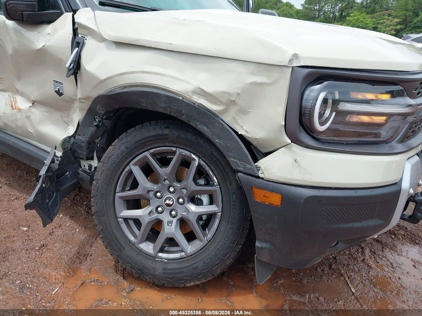 2025 Ford Bronco Sport Big Bend VIN: 3FMCR9BNXSRF65189 Lot: 45325386