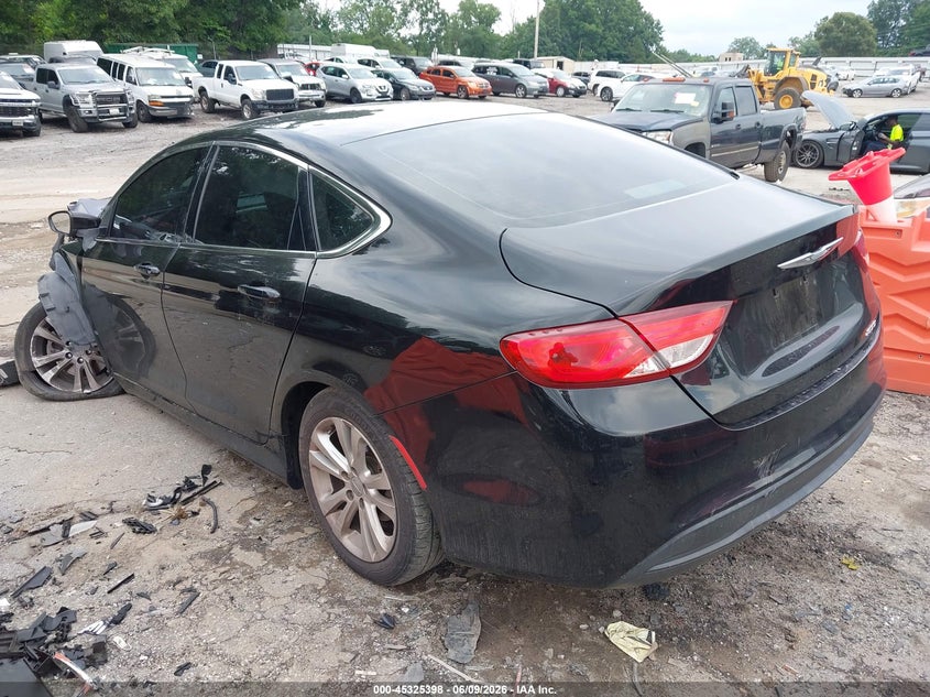 Vin: 1c3cccfb4gn188036, lot: 45823331, chrysler 200 touring 20163
