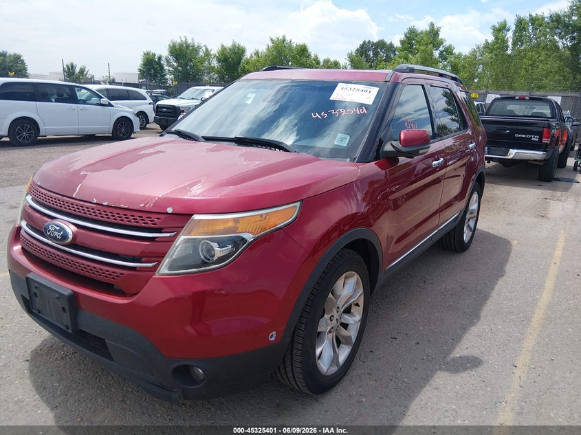 Vin: 1fm5k8f83dga41288, lot: 45823334, ford explorer limited 20132