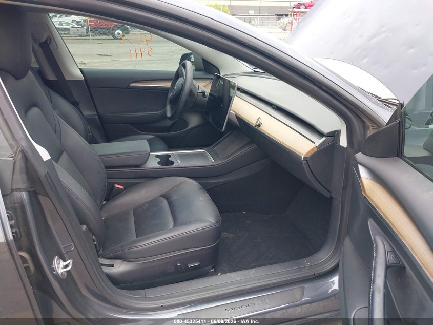 2022 TESLA MODEL 3 SEDAN ELECTRIC