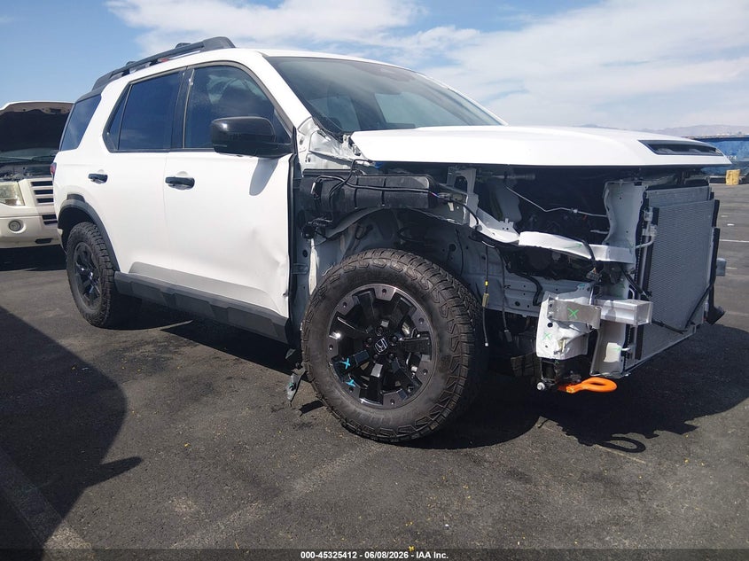 Vin: 5fnyf9h89tb057576, lot: 45823345, honda passport awd trailsport elite/awd trailsport elite blackout 2026 img_1