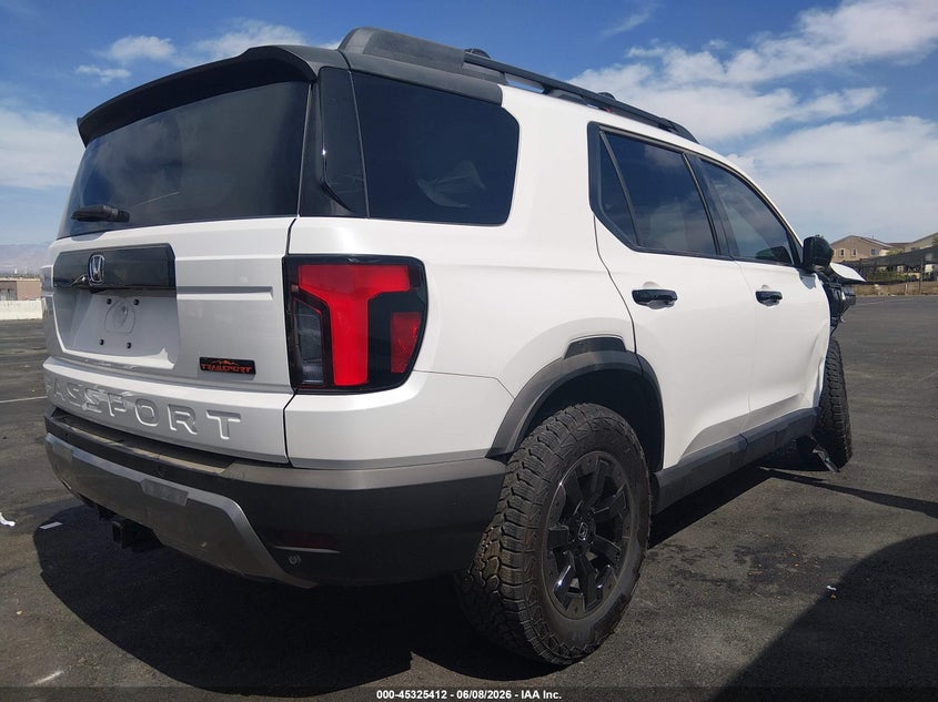 Vin: 5fnyf9h89tb057576, lot: 45823345, honda passport awd trailsport elite/awd trailsport elite blackout 20264