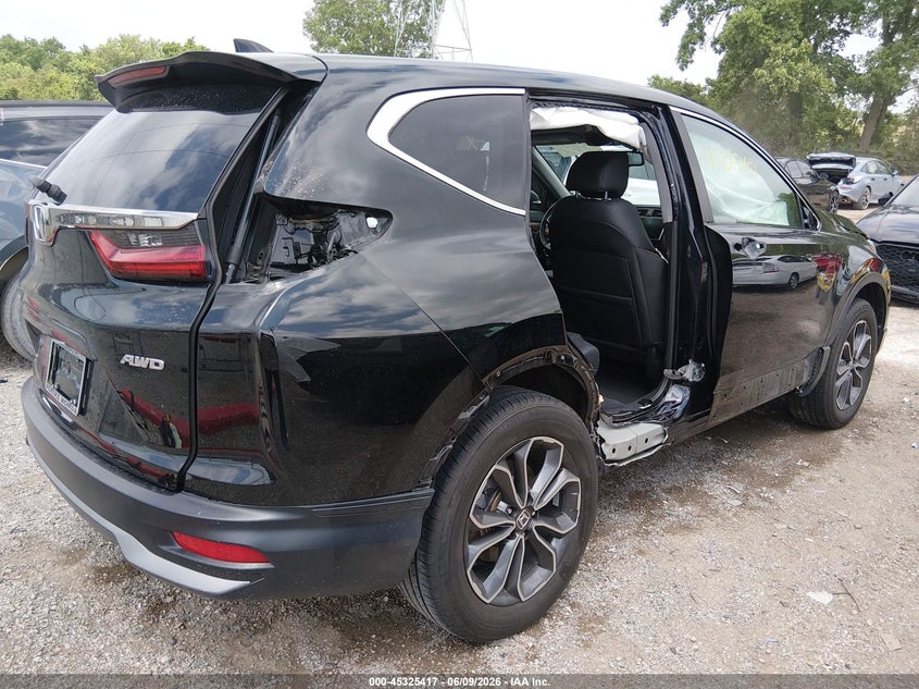Vin: 7farw2h8xne012018, lot: 45823350, honda cr-v awd ex-l 20224