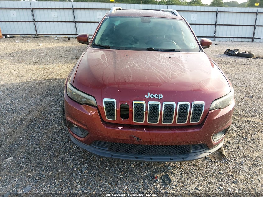 2019 Jeep Cherokee Latitude Fwd VIN: 1C4PJLCB2KD109534 Lot: 45325434