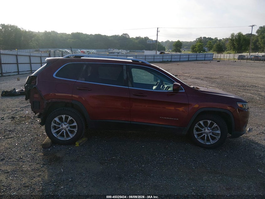 2019 Jeep Cherokee Latitude Fwd VIN: 1C4PJLCB2KD109534 Lot: 45325434