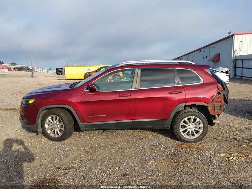 2019 Jeep Cherokee Latitude Fwd VIN: 1C4PJLCB2KD109534 Lot: 45325434