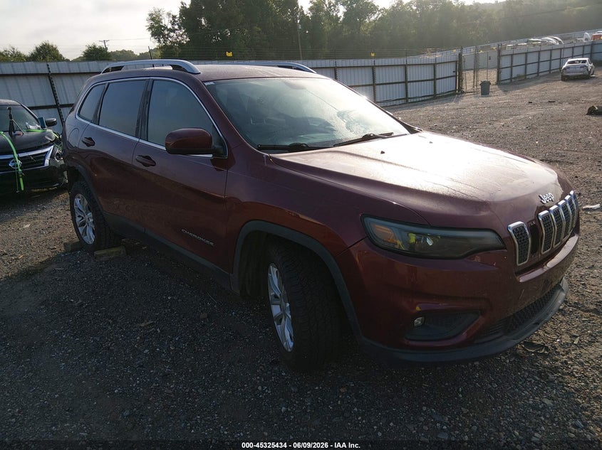 Vin: 1c4pjlcb2kd109534, lot: 45823367, jeep cherokee latitude fwd 2019 img_1