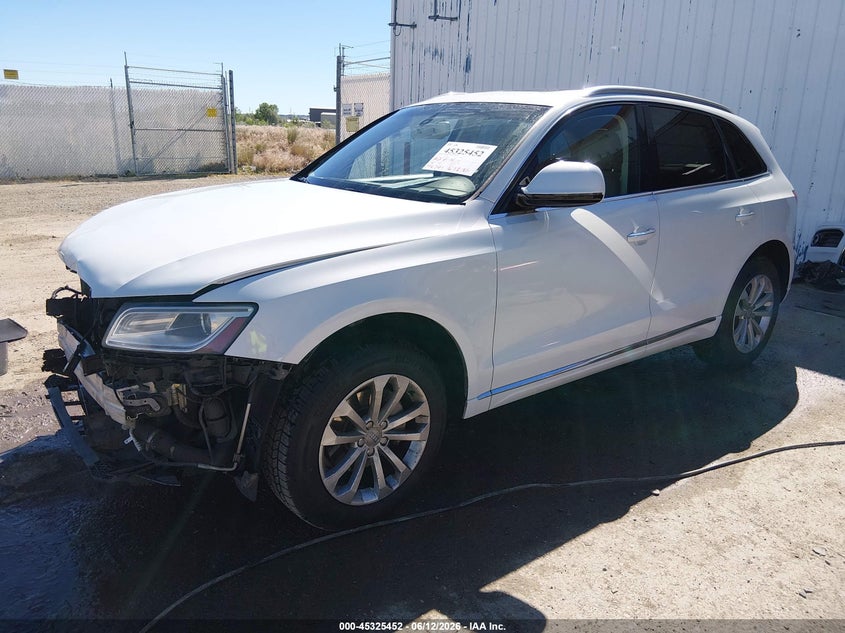 Vin: wa1lfafp5fa119990, lot: 45823385, audi q5 2.0t premium 20152