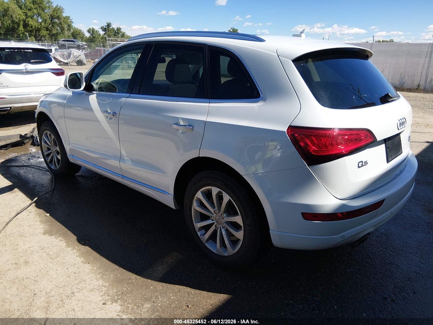 Vin: wa1lfafp5fa119990, lot: 45823385, audi q5 2.0t premium 20153