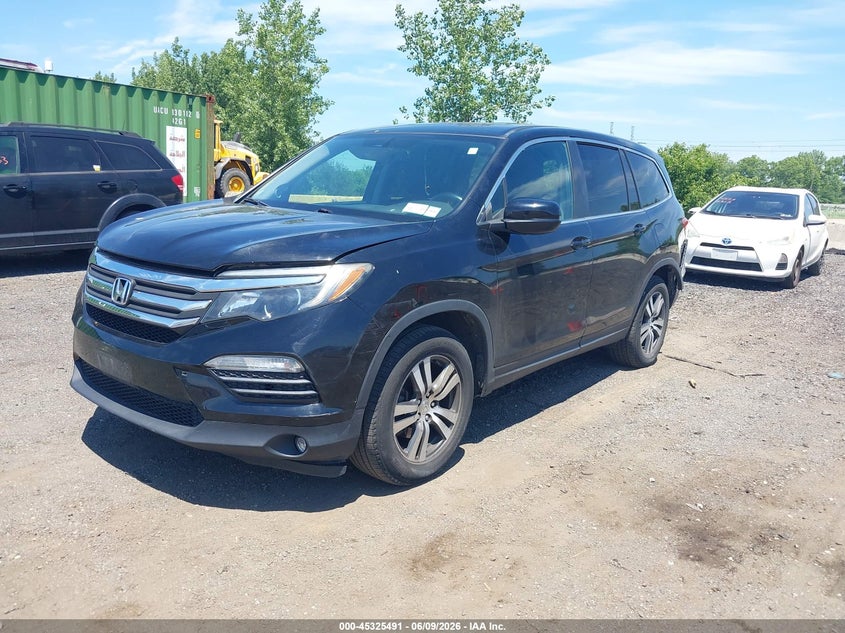 Vin: 5fnyf6h7xgb092381, lot: 45823424, honda pilot ex-l 20162