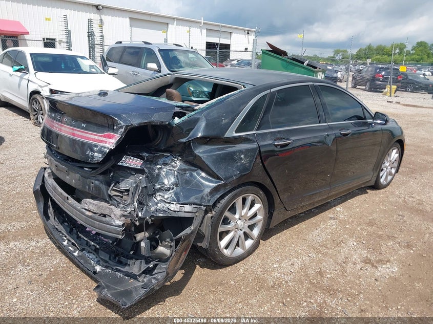 LINCOLN MKZ 2013 VIN 3LN6L2J91DR826352