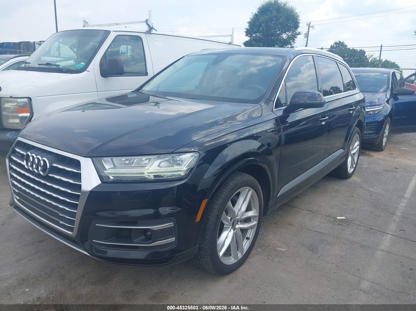 Vin: wa1vaaf7xjd025618, lot: 45823436, audi q7 3.0t premium 20182