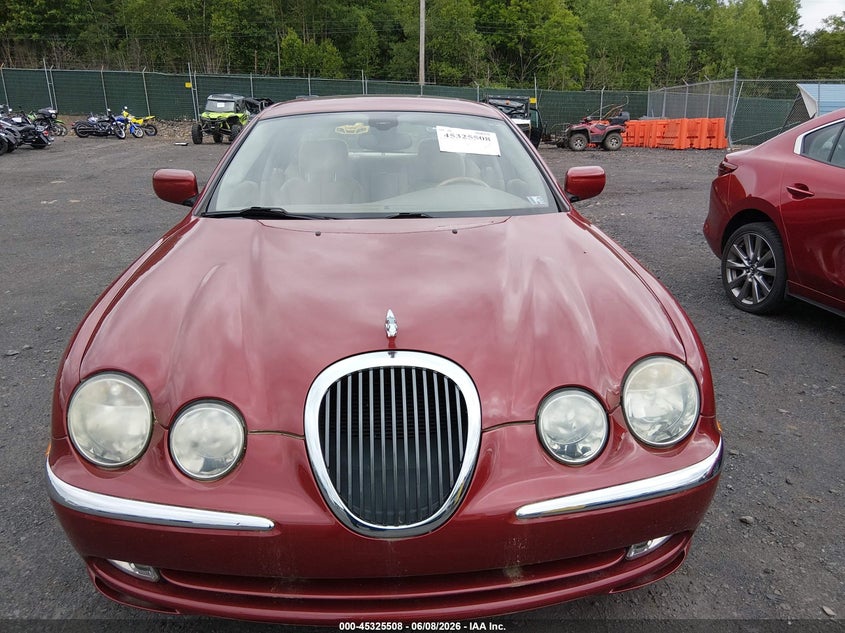 2000 Jaguar S-Type 3.0L V6 VIN: SAJDA01C7YFL60240 Lot: 45325508