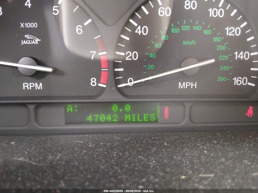 2000 Jaguar S-Type 3.0L V6 VIN: SAJDA01C7YFL60240 Lot: 45325508