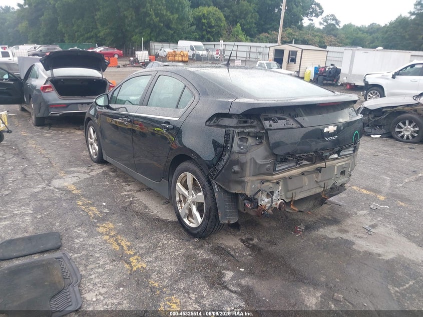 Vin: 1g1rd6e42eu151487, lot: 45823447, chevrolet volt 20143