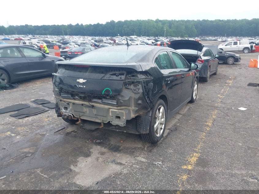 Vin: 1g1rd6e42eu151487, lot: 45823447, chevrolet volt 20144