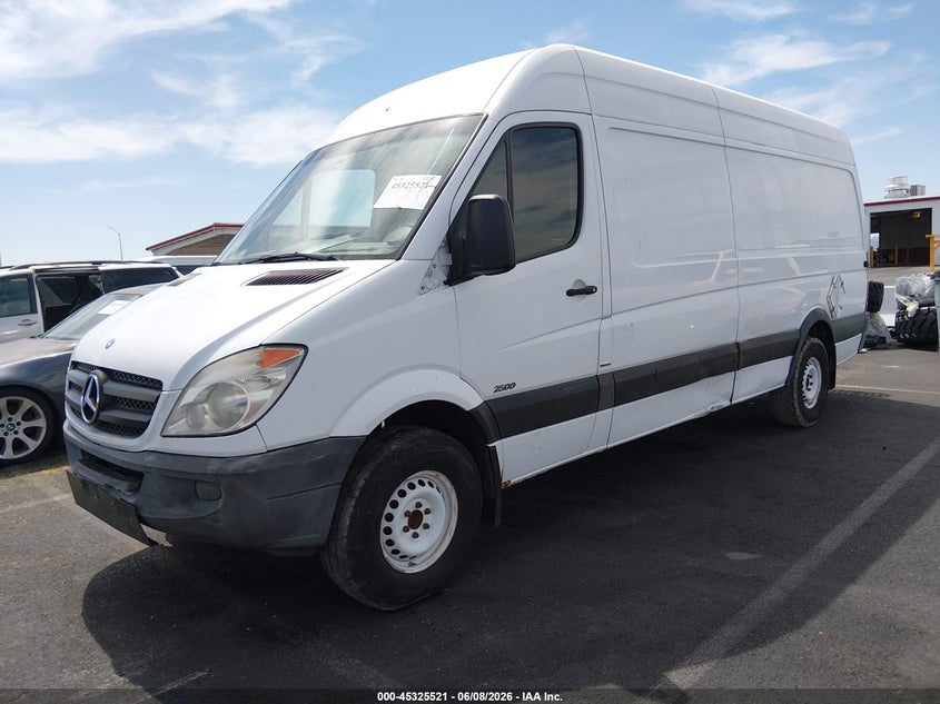 Vin: wd3pe8cb6c5716155, lot: 45823454, mercedes-benz sprinter 2500 high roof 20122