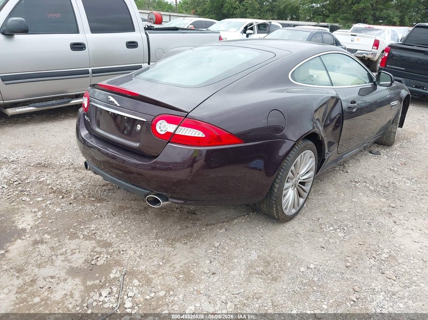 2012 JAGUAR XK auction photo 4