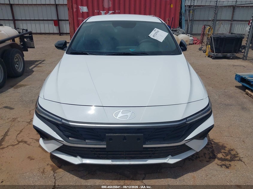 2025 Hyundai Elantra Sel Sport VIN: KMHLM4DG4SU013681 Lot: 45325541